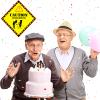 4 Pieces Over The Hill Gag Gifts Driver Car Magnet Elderly Driver Sticker Funny Car Magnets for Over The Hill Party Supplies Gags and Practical Joke Toys view 4