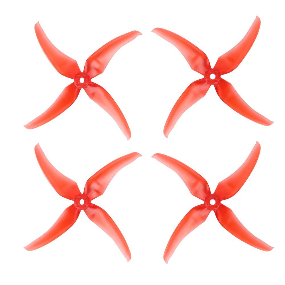 Wosune RC Propeller, Propeller CW CCW, Durable High Stiffness 5 Inch Center Diameter 4 Blades Decoration for Propeller
