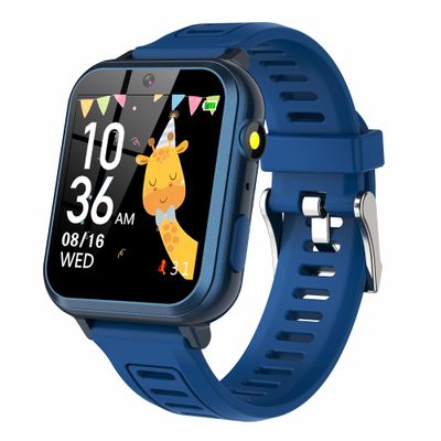AIWIEP Smart Watch for Kids Age 3-12, Kids Smart Watch Boys with 24 Games HD Touch Screen Pedometer Camera Music Player Alarm Clock Flashlight 12/24 hr Toys for 6 7 8 9 10 Year Old Boy Birthday Gift