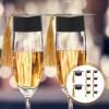 10pcs Mini Graduation Caps Graduation Hat Wine Bottle Covers Cupcake Toppers Hats Decoration for view 3