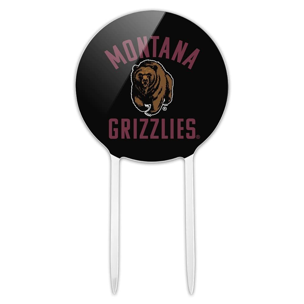 Acrylic University of Montana Grizzlies Cake Topper Party Decoration for Wedding Anniversary Birthday Graduation