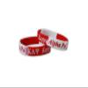 Kappa Alpha Psi Silicone Bracelet, Red, Medium view 1