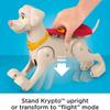 Fisher-Price DC League of Super-Pets Preschool Toy, Rev & Rescue Krypto Motorized Figure with Sounds & Phrases for Pretend Play Kids Ages 3+ Years view 3