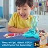 Fisher-Price DC League of Super-Pets Preschool Toy Super Launch Krypto Figure & Invisible Jet Vehicle Set for Pretend Play Kids Ages 3+ Years view 2