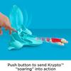 Fisher-Price DC League of Super-Pets Preschool Toy Super Launch Krypto Figure & Invisible Jet Vehicle Set for Pretend Play Kids Ages 3+ Years view 4