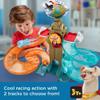 Fisher-Price DC League of Super-Pets Daily PlanetRescue die-cast VehicleRacetrackplaysetwithVehicleLauncherand 2rampsfor KidsAges3 and up view 4