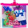 Barbie & Ken Fashions 2-Pack Clothing & Accessories Set, 1 Tropical Dress & Tote for Barbie Doll & 1 Tropical Shirt & Shorts Outfit with Shoes for Ken Doll view 3