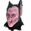 Bat Monster Mask Devil With Long Hair Horrible Decoration Latex Animal Head Mask Creepy Party Mask Halloween Costume Party view 1