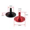 RC Plane Fuel Dot Plug Hobby Accessories CNC Aluminum Anodized Round Oil Filler Plug for RC Airplane view 2