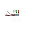 Replacement Part For Double Flash Night Light Lamp Strobe Flashing LED Module 85Mah For RC Drone Ducted Fixed Wing Helicopter Model Accessories - (Color: 3in1 W Charger Cable) view 1