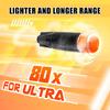 80-Dart Refill Pack for Nerf Ultra Blasters, Black view 3