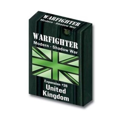 Warfighter Shadow War: Expansion #26  United Kingdom for DVG Shadow War Board Game