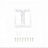 GPM for Element RC 1/10 Enduro SENDERO 40100 Aluminum Front SERVO Mount -13PC Set (Silver) view 1
