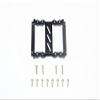 GPM for Element RC 1/10 Enduro SENDERO 40100 Aluminum Front SERVO Mount -13PC Set (Black) view 1
