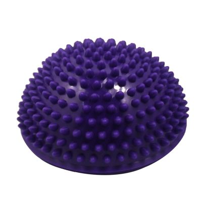 Balance Stepping Stones for Kids, Balance Pods- Hedgehog Style Half Dome Stepping Stones, Kids Aldulto Balance Coordination Training (Color : Purple, Size : 3PCS)