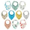 10pcs Baby Bandana Drool Bibs - Age 3 to 24 Months - Ultra Absorbent Organic Cotton Drooling Baby Bibs for Boys and Girl - Safe Nickel Free Snaps For Teething Protection - Unisex Bib Set view 1