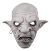 ANG-puneng Scary Mask Cool Goblins Mask with Earrings on the Ear Halloween Horror Mask Creepy Costume for Women Men, 25cmx22cm/9.84''x8.66'' view 1