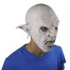 ANG-puneng Scary Mask Cool Goblins Mask with Earrings on the Ear Halloween Horror Mask Creepy Costume for Women Men, 25cmx22cm/9.84''x8.66'' view 2
