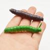 24Pcs Simulation Caterpillar Plastic Fake Worm Crawling Halloween Prank Toy Educational Learning Toys for Kids (Random Style) view 4
