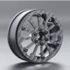 2.2 Inches Carbon Fiber Wheels Rims Hub for 1/10 RC Crawler SCX10III MOA RC4WD Bully II and Axial XR10 (D) view 3