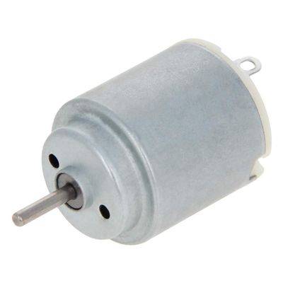 Heyiarbeit Micro DC Motor 12V 7000 RPM R385 Strong Magnetic Round Shaft High Speed Motor for RC Boat Electronic Equipment 5Pcs