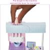 Barbie Ice Cream Shop Playset with 12-in Brunette Doll, Ice Cream Making Feature, 2 Dough Containers, 2 Bowls, 2 Cones, 3 Decorative Toppers, 2 Spoons & Register, for Ages 3 Years Old & Up view 2