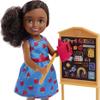Barbie Royal Doll with Purple-Highlighted Fantasy Hair, Petite Body Type, Colorful Accessories and Butterfly-Print Skirt view 4