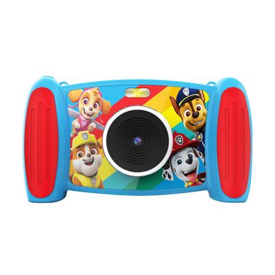 Accutime PAWC3018 Paw Patrol Interactive Children's Camera, 5MP Photo, 1080p Video Resolution, 4X Zoom, 5 Fun Filters & Special Effects, 4 Cool Games, 2-in-1 Screen, with Micro SD Card, Blue