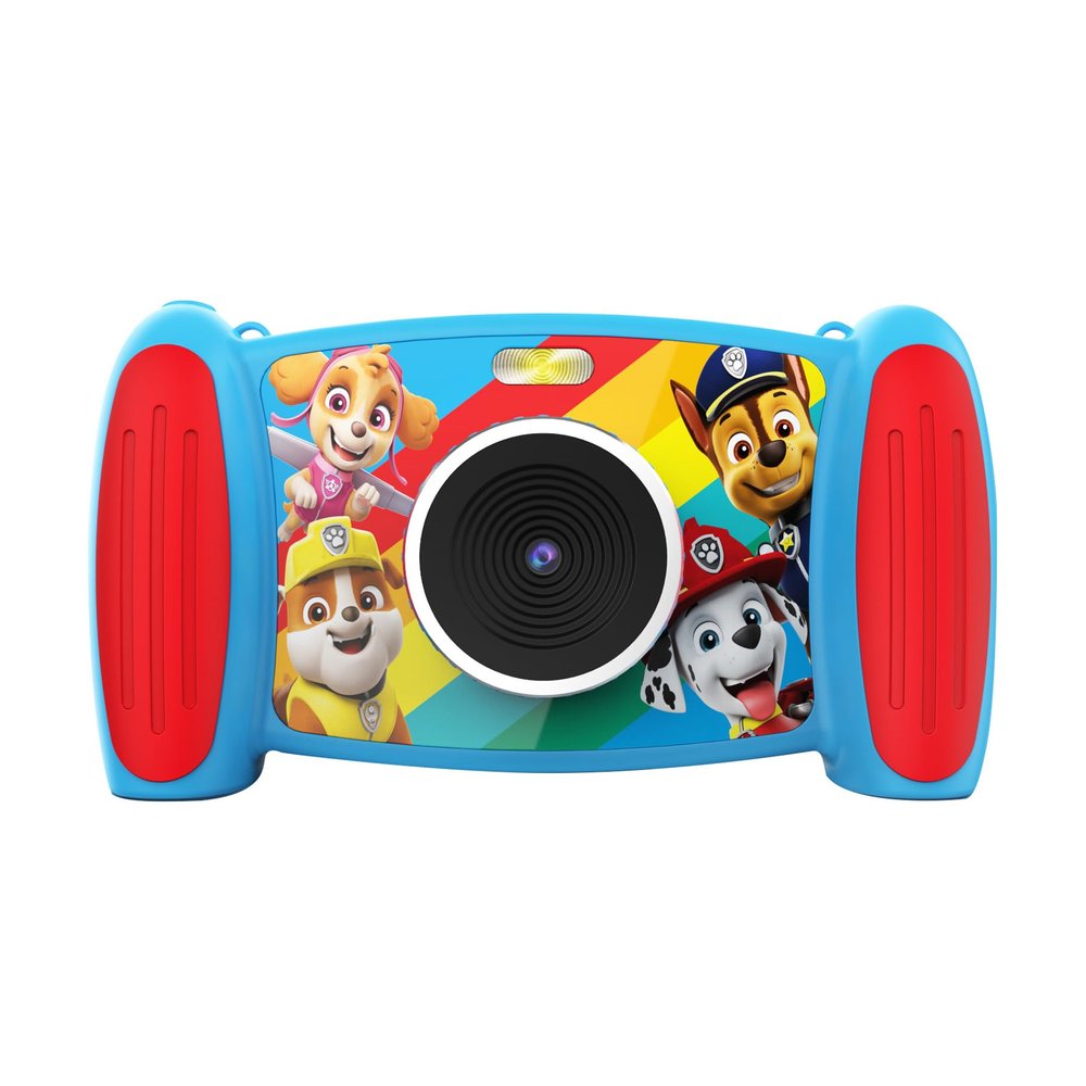 Accutime PAWC3018 Paw Patrol Interactive Children's Camera, 5MP Photo, 1080p Video Resolution, 4X Zoom, 5 Fun Filters & Special Effects, 4 Cool Games, 2-in-1 Screen, with Micro SD Card, Blue