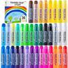 JOYIN 36 Colors Washable Tempera Paint Sticks, Art Supplies, Paint for Kids, Quick Drying and No Mess Arts Project, Gifts for Kids and Artists Birthday Valentine Easter Gifts for Boys Girls view 1