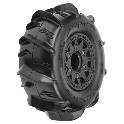 Pro-Line Racing Dumont Paddle SC 2.2/3.0 MTD Raid Blk F/R PRO1018510 RC Tire