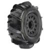 Pro-Line Racing Dumont Paddle SC 2.2/3.0 MTD Raid Blk F/R PRO1018510 RC Tire view 1