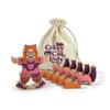 Genuine Fred Crazy CAT Lady Wooden Stacking and Balance Game - 16 Pieces - Fun and Strategic Activity for All Ages view 2
