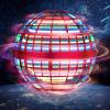 LEMATRIX Flying Orb Ball Toy, Hover Ball Boomerang Fly Fidget Spinner, Cool Toys Gifts for 6 7 8 9 10 11 12+ Years Old boy Girls Teens, Hand Mini Drone Cosmic Globe, Indoor Outdoor Toys(Red) view 1