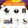 Nezyo Halloween Baby Shower Party Decorations a Baby is Brewing Banner Gender Reveal Decorations Halloween Party Favors Hanging Swirls Cake Cupcake Toppers for Indoor Outdoor view 2