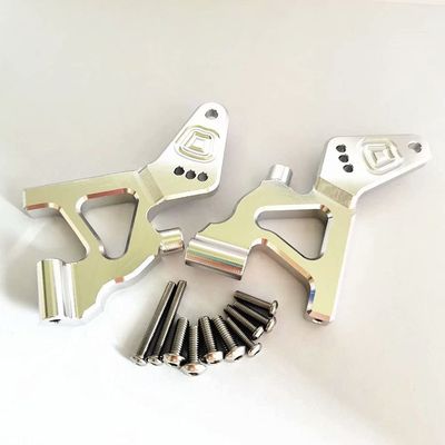 Aluminum Ajustable Rear Wing Arms Silver for Traxxas E-Revo VXL 2.0 8616