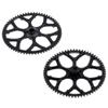 Wltoys V966 V930 v977 XK K110 K110S RC Helicopter Spare Parts Main Gear 2PCS view 1