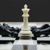 14in/Chess Set Plastic Folding Chess Board Game with Storages Travel Chess-Educational Toys for Kids and Adults ( Size : Small ) view 4