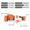 Plastic Tactical Flashlight for Nerf Modify Toy Nerf Gun Modulus Regulator Toy Gun, Modified Part Tactical Flashlight, Blue Light view 3