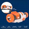 Plastic Tactical Flashlight for Nerf Modify Toy Nerf Gun Modulus Regulator Toy Gun, Modified Part Tactical Flashlight, Blue Light view 4