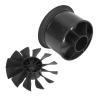 50mm Ducted Fan, RC Ducted Fan Stable Sturdy for 3300/4000/4600/5000KV Motor for Most RC Plane(Reverse paddle) view 1