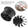 50mm Ducted Fan, RC Ducted Fan Stable Sturdy for 3300/4000/4600/5000KV Motor for Most RC Plane(Reverse paddle) view 3
