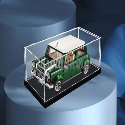Acrylic Display case Compatible with Mini Cooper 10242 (Model Set is not Included) (No Background)