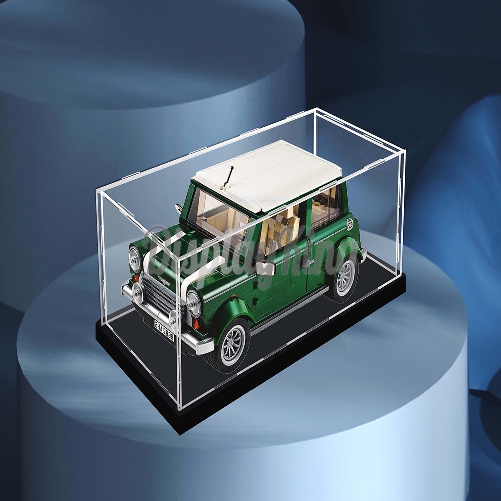 Acrylic Display case Compatible with Mini Cooper 10242 (Model Set is not Included) (No Background)