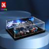 Acrylic Display case Compatible with Avengers Helicarrier 76153 (Model Set is not Included) (with Theme Background) view 2