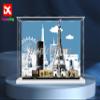 Acrylic Display case Compatible with Paris 21044 (Model Set is not Included) (with Theme Background) view 3