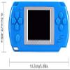 Elolicu Handheld Game Console for Kid Children, 2021 New Built in 268 Classic Retro Video Games 2 Inch Screen Portable Game Console Arcade Video Gaming Player System Best Birthday Gift for Kid (Blue) view 2