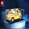 Acrylic Display case with Screw for Fiat 500 10271 (Model Set is not Included) (with Theme Background) view 2