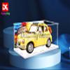 Acrylic Display case with Screw for Fiat 500 10271 (Model Set is not Included) (with Theme Background) view 3