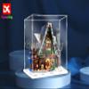 Acrylic Display case for Elf Club House 10275 (Model Set is not Included) (No Background) view 3